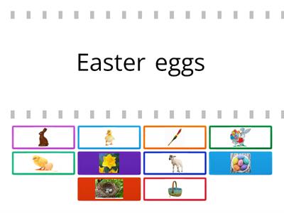 Easter - vocabulary