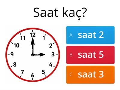 Saat Kaç?