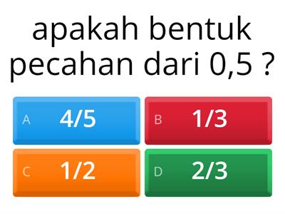 fraction quiz