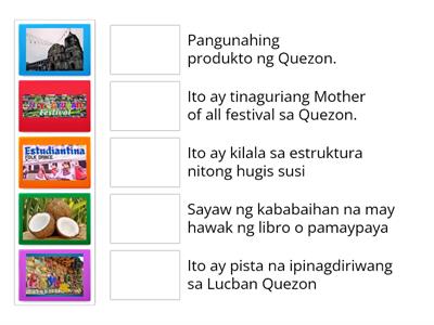 Pagtutugma ng larawan sa kahulugan nito. 