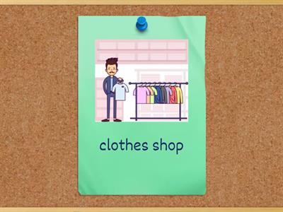 GG3 Types of shops