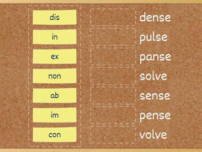 Step 4.4 Prefixes with SE and VE Words