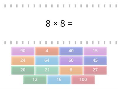 TABLAS DE MULTIPLICAR