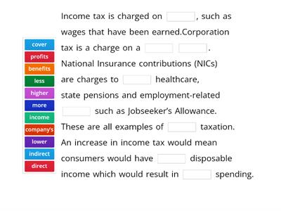 N5 Types of Tax 