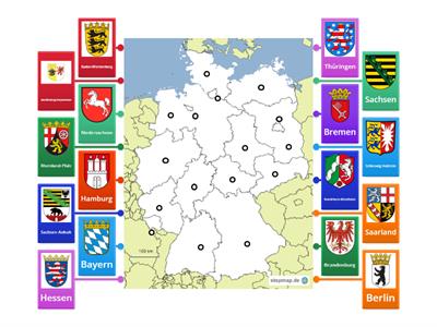 Bundesländer in Deutschland und ihre Wappen