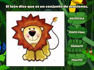 ¡ENIGMAS DE LA SELVA!