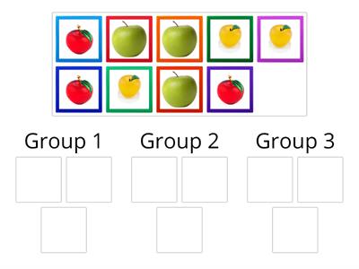 Grupeaza dupa culoare - activitate matematica