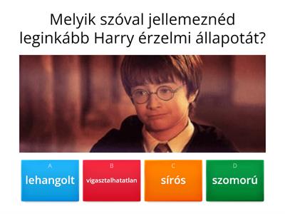 Érzelmek árnyalatai - Harry Potter