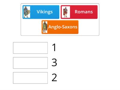 History - In which order did the Vikings, Anglo-Saxons and Romans go to Britain?