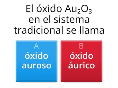 LOS OXIDOS