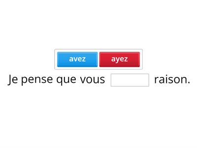  B1.2 - subjonctif ou indicatif ?