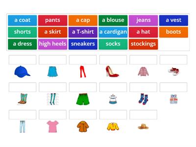 P1 English_Clothes