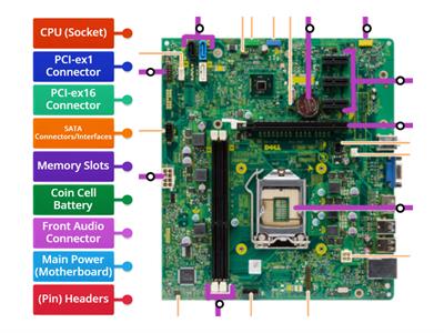 Components of a Motherboard 