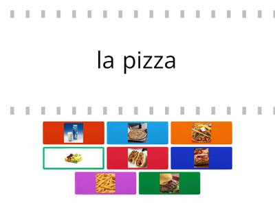 Likes/Dislikes Food - Pizza Song Vocabulary