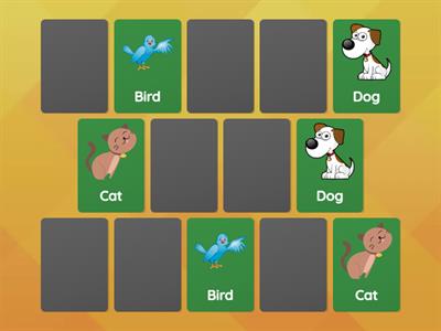 Pets Memory Game