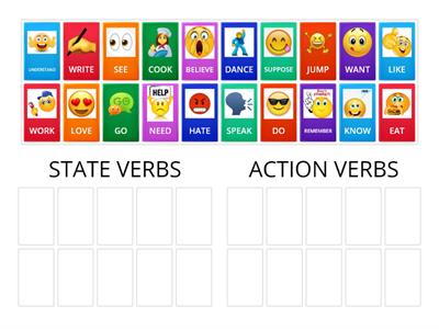 STATE VERBS AND ACTION VERBS