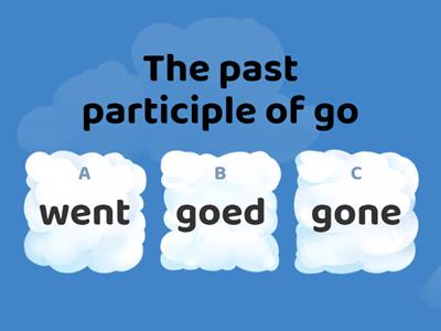 verbs in past participle