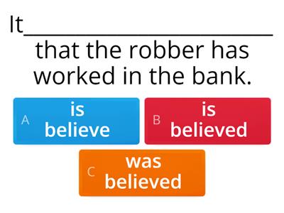 G12 - Starter Grammar 9a part 2 block 1 - impersonal passive