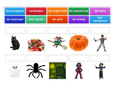 Verbinden Halloween #Meester Max