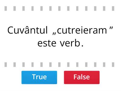 Câteva noțiuni de gramatică - „Amintiri din copilărie”