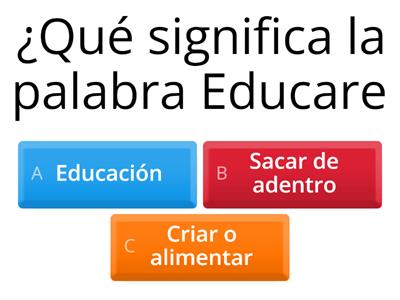 FILOSOFIA DE LA EDUCACIÓN