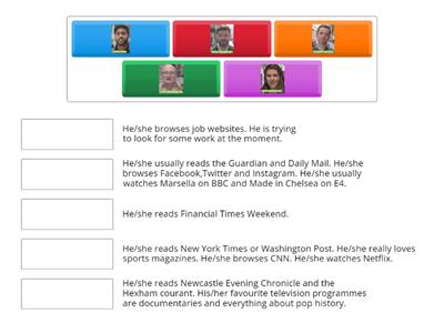 Wider World 2  - Unit 1  BBC Vox Pops  "Media" 