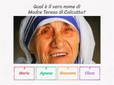 MADRE TERESA DI CALCUTTA