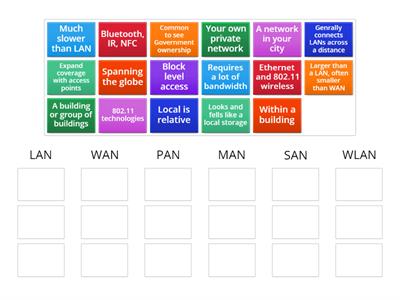 Comptia A+ 1101 2.8 Network Types