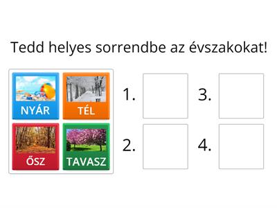 Évszakok