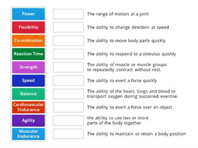 Components of Fitness