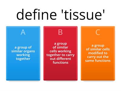 biology-cell diversity quiz