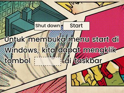 Memulai program menggunakan tombol start 