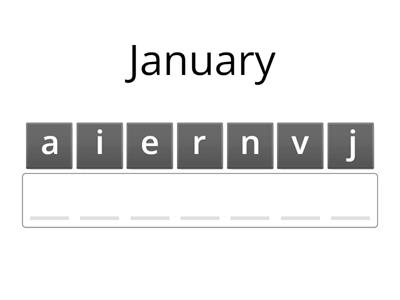 Mots de vocabulaire- la date 