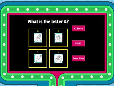 NZSL ALPHABET WORDWALL!!!