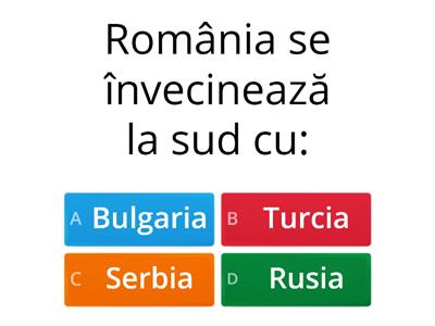 Geografia României,  consolidare