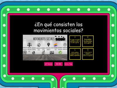 Los Movimientos Sociales!