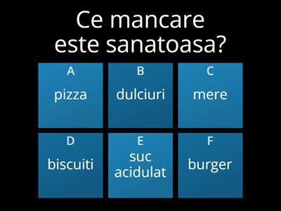 mancare sanatoasa