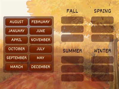 Months & Seasons