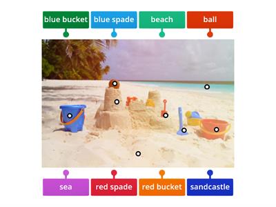 Let's Explore! 2 - The beach - vocabulary