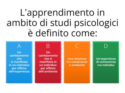 Modelli di apprendimento