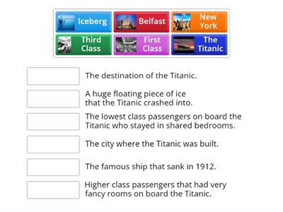 The Titanic Match-Up