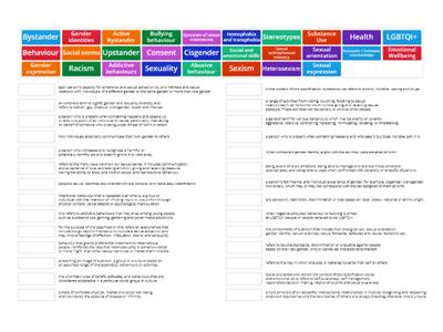 Glossary of SPHE Terms 