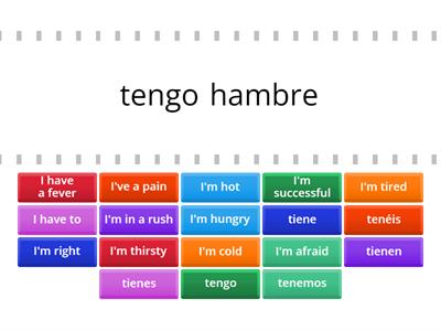 Tener Expressions