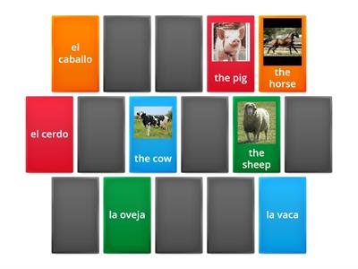 Spanish Farm Animals