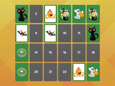 Halloween Flashcards - picture only