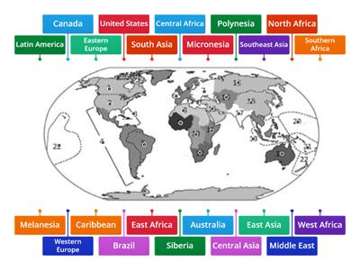 AP Human World Regions Quiz