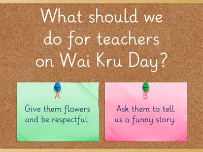 Wai Kru For KS2