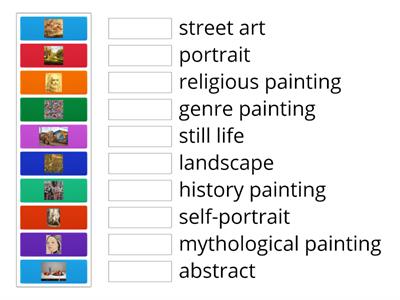 ART- types of  paintings