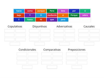 Preposiciones & Conjunciones