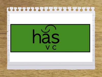 Closed Syllable Words VC (Hal)